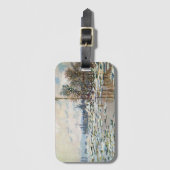 Étiquette À Bagage La débâcle des glaces par Claude Monet (Devant Vertical)