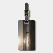 Étiquette À Bagage La Dernière vague surfeuse (Devant Vertical)