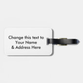 Étiquette À Bagage La Dernière vague surfeuse (Dos horizontal)