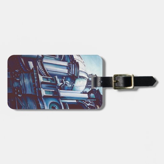 Étiquette À Bagage La façade de Borromini (Devant horizontal)