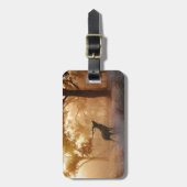 Étiquette À Bagage La Forêt (Devant Vertical)