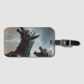 Étiquette À Bagage La foudre Cyborg Wolves (Devant Horizontal)