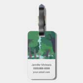 Étiquette À Bagage La garde forestière Rick de Rick | de garde (Dos Vertical)