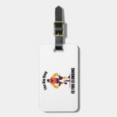 Étiquette À Bagage La Grande Bague Est Pour Le Cyclisme D'Escalades (Devant Vertical)