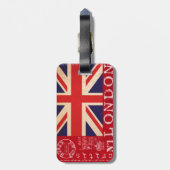 Étiquette À Bagage La Grande-Bretagne (Dos Vertical)