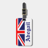 Étiquette À Bagage La GRANDE-BRETAGNE - drapeau - étiquette (Devant Vertical)