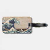 Étiquette À Bagage La Grande Vague au large de Kanagawa (Dos horizontal)