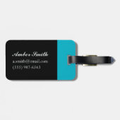 Étiquette À Bagage La Havane 3 (Dos horizontal)