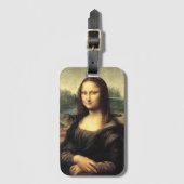 Étiquette À Bagage La Joconde Léonard de Vinci (Devant Vertical)