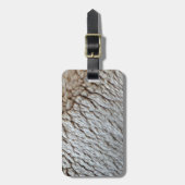 Étiquette À Bagage La laine des moutons Abstraite nature (Devant Vertical)