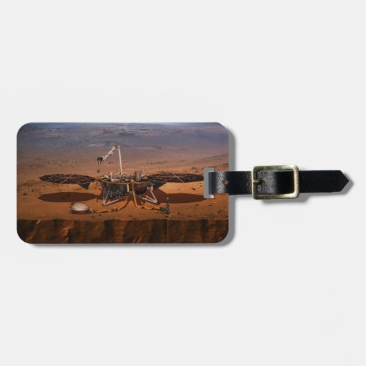 Étiquette À Bagage La Lander de l'Insight (Devant horizontal)