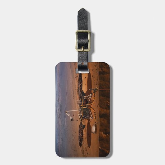 Étiquette À Bagage La Lander de l'Insight (Devant Vertical)