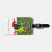 Étiquette À Bagage La magie de Noël (Devant horizontal)