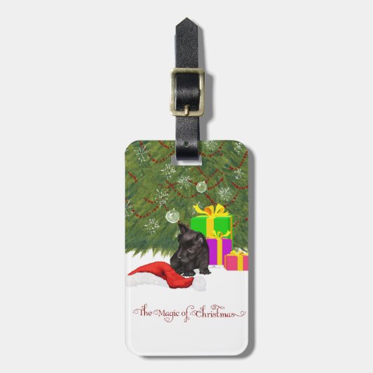 Étiquette À Bagage La magie de Noël (Devant Vertical)