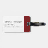 Étiquette À Bagage La Meatwad, Force De La Faim De L'Ado Aqua "Faites (Dos horizontal)