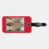 Étiquette À Bagage La meilleure soeur tordue jamais (Dos horizontal)