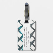 Étiquette À Bagage La Mer VI (Dos Vertical)