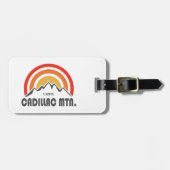 Étiquette À Bagage La montagne Cadillac (Devant horizontal)