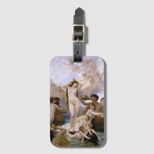 Étiquette À Bagage La Naissance de Vénus de William-Adolphe Bouguerea (Devant Vertical)
