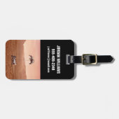 Étiquette À Bagage La Persévérance Arrive En Toute Sécurité Sur Mars. (Devant horizontal)