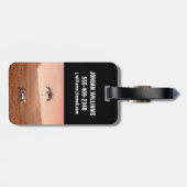 Étiquette À Bagage La Persévérance Arrive En Toute Sécurité Sur Mars. (Dos horizontal)