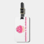 Étiquette À Bagage La Petit-Douceur est ma faiblesse (Devant Vertical)