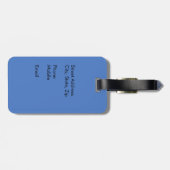 Étiquette À Bagage La plage appelle... et je dois y aller. (Dos horizontal)