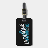 Étiquette À Bagage La Plagne France Mountains (Devant Vertical)