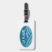 Étiquette À Bagage La Plagne France Outdoors (Devant Vertical)