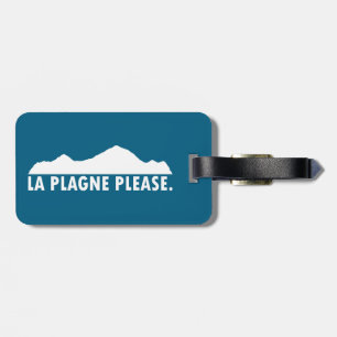 Étiquette À Bagage La Plagne France S'il vous plaît