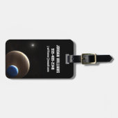 Étiquette À Bagage La planète géante au gaz Kepler-1625b (Devant horizontal)