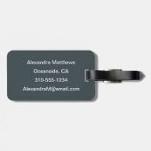 Étiquette À Bagage La Porte de San Denis (Dos horizontal)