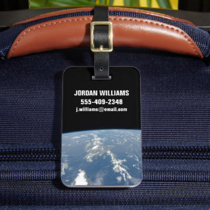 Étiquette À Bagage La Poussière Saharienne Frappant Vers L'Ouest Dans