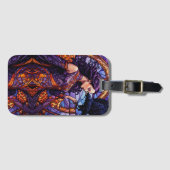 Étiquette À Bagage La princesse et le corbeau (Devant Horizontal)