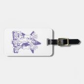 Étiquette À Bagage La puissance étoilée des filles hexagonales (Devant horizontal)