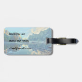 Étiquette À Bagage La réflexion d'El Capitan et des trois frères (Dos horizontal)