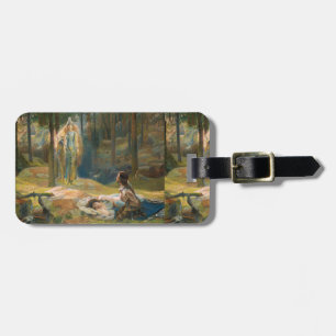 Étiquette À Bagage La Révélation Brunhilde