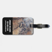 Étiquette À Bagage La Rivière Verte Et Ses Canyons Tributaires Dans L (Dos horizontal)