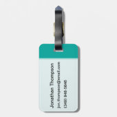 Étiquette À Bagage La science est géniale (Dos Vertical)