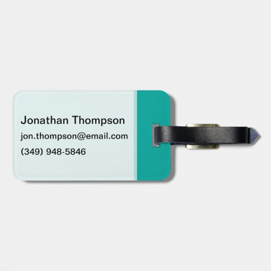 Étiquette À Bagage La science est géniale (Dos horizontal)