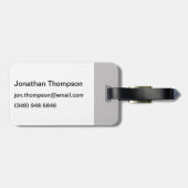 Étiquette À Bagage La Science I (de coeur anatomique) (Dos horizontal)