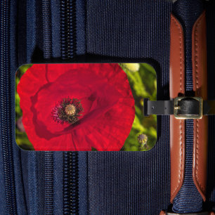 Étiquette À Bagage La série de pavots #2
