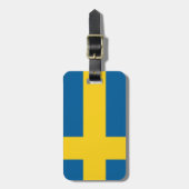 Étiquette À Bagage la Suède (Devant Vertical)