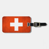 Étiquette À Bagage La Suisse (Devant horizontal)