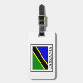 Étiquette À Bagage La Tanzanie (Devant Vertical)
