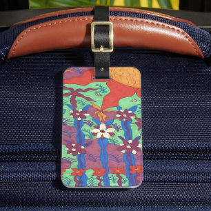 Étiquette À Bagage La vie dans le jardin Boho Imprimer