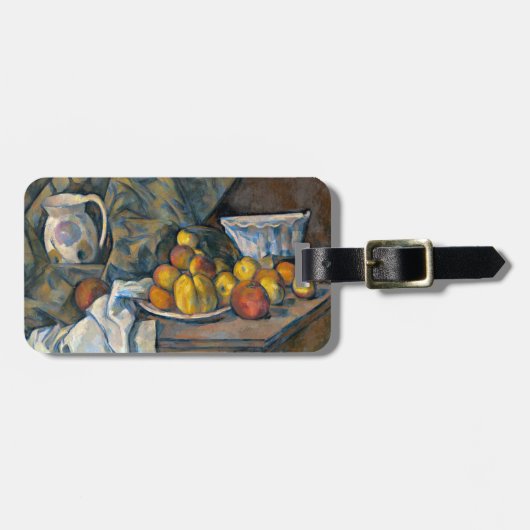 Étiquette À Bagage La vie de Paul Cezanne | toujours avec des pommes (Devant horizontal)