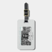 Étiquette À Bagage La vie du Parti - Le Lotus Blanc (Devant Vertical)