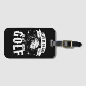 Étiquette À Bagage La vie est courte. Jouer Plus Golf (Devant Horizontal)