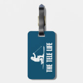 Étiquette À Bagage La vie skiable du Telemark (Dos Vertical)